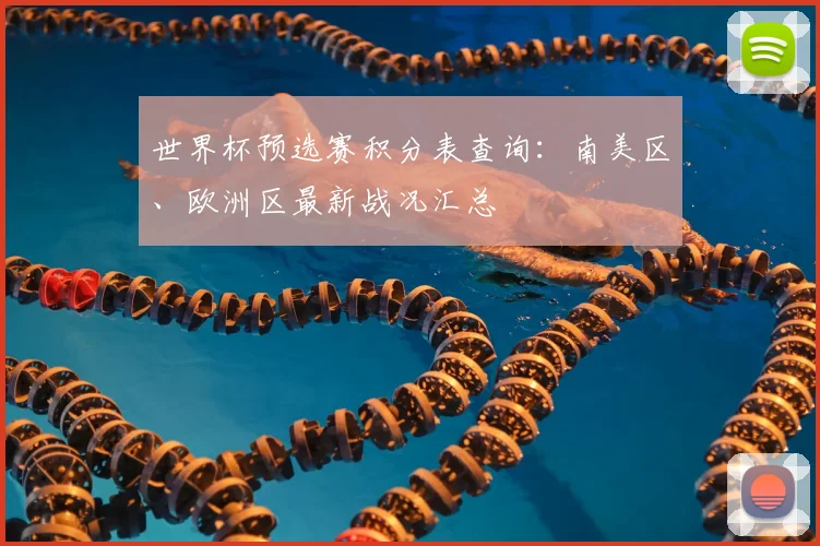 世界杯预选赛积分表查询：南美区、欧洲区最新战况汇总